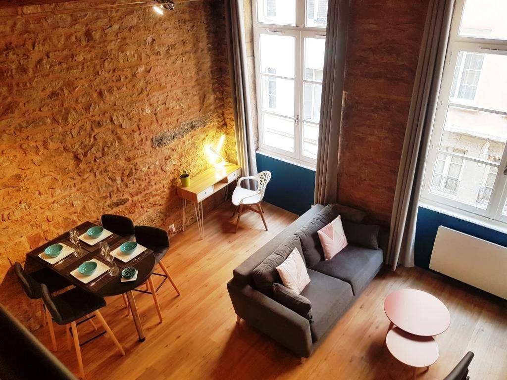 Charmant Appartement Style Canut Pentes Croix Rousse Λυών Εξωτερικό φωτογραφία