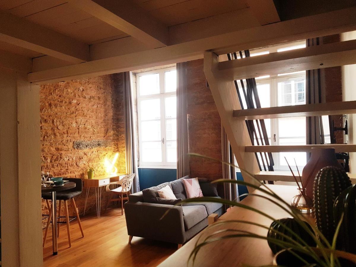Charmant Appartement Style Canut Pentes Croix Rousse Λυών Εξωτερικό φωτογραφία